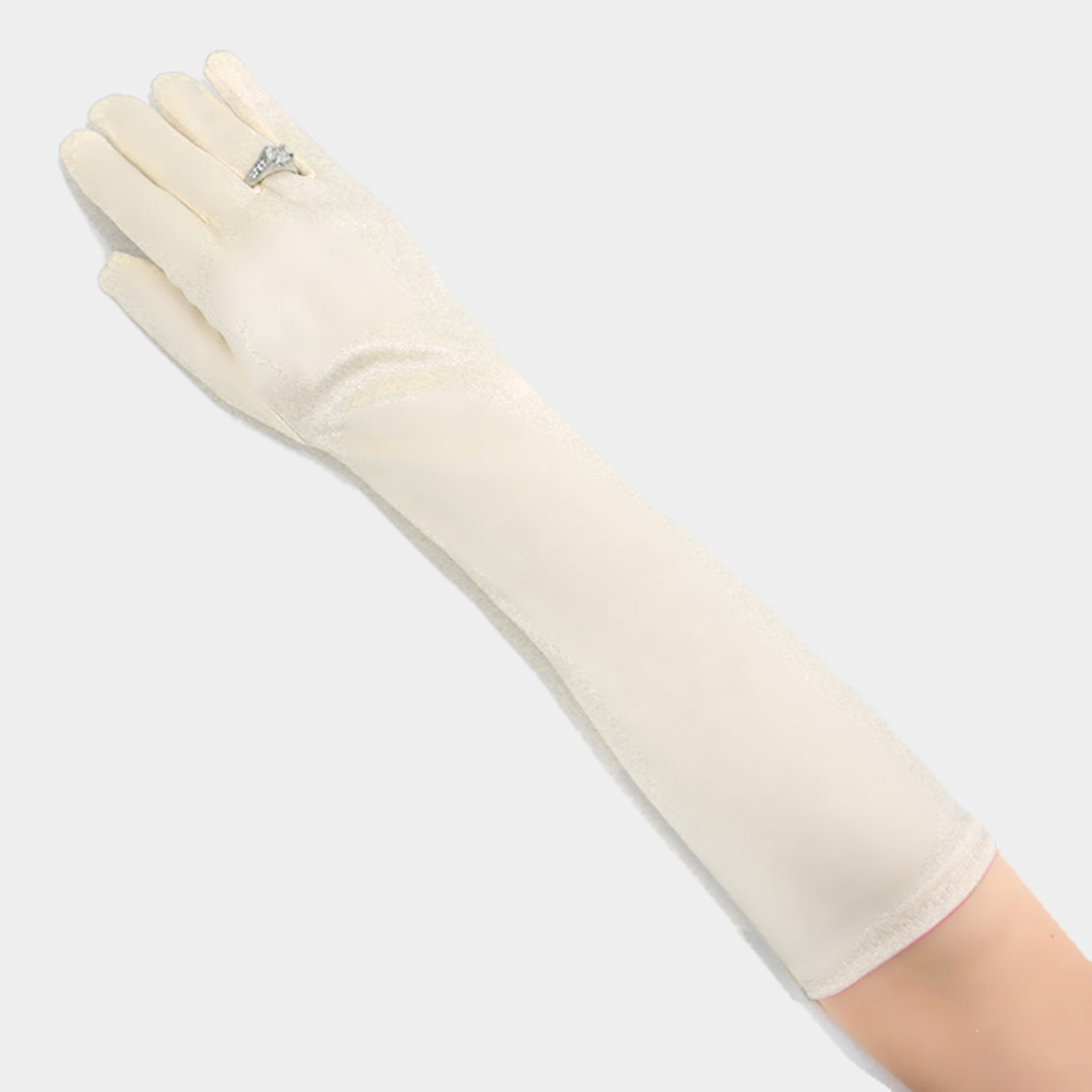 Dressy satin gloves Bridal Gloves